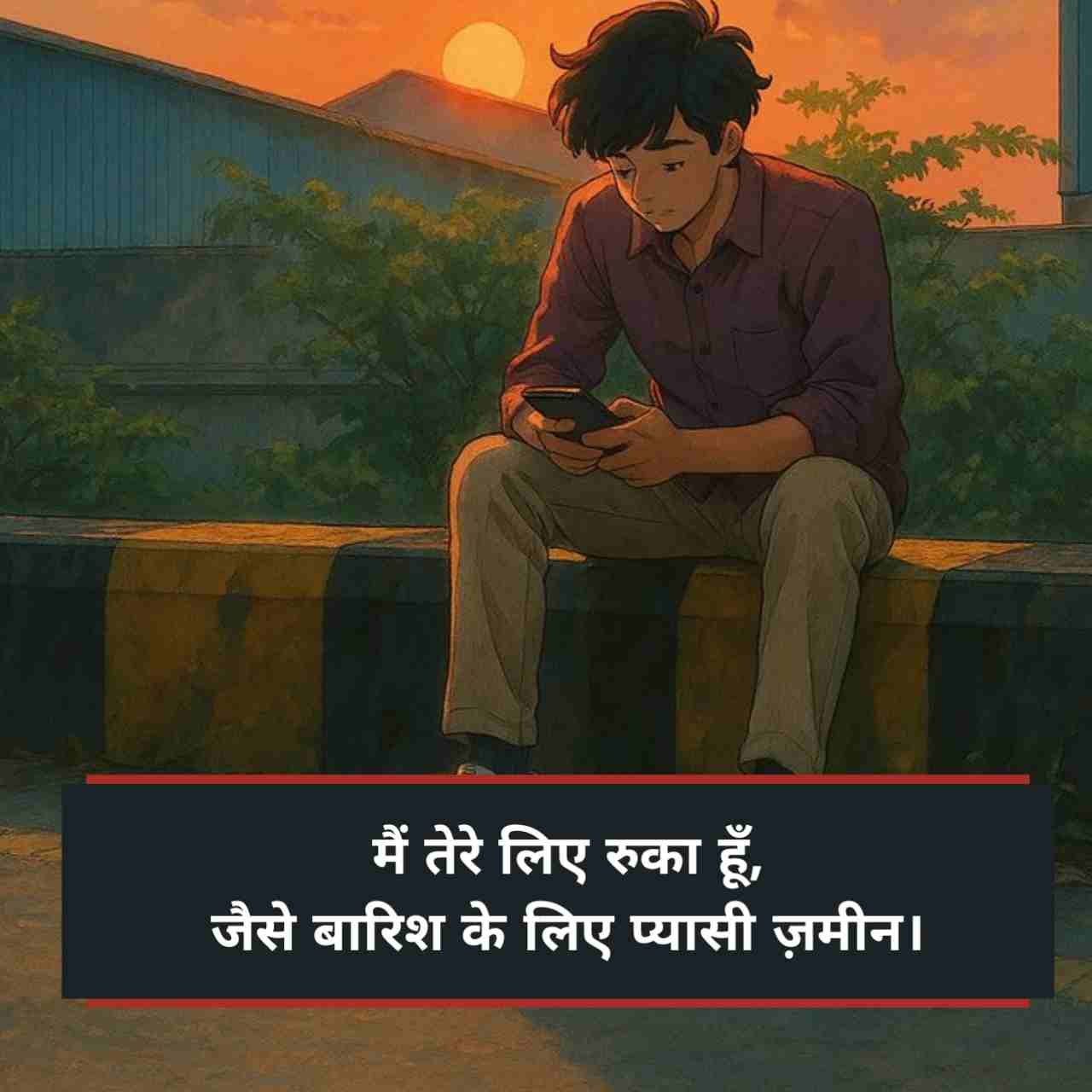 2 line intezaar shayari