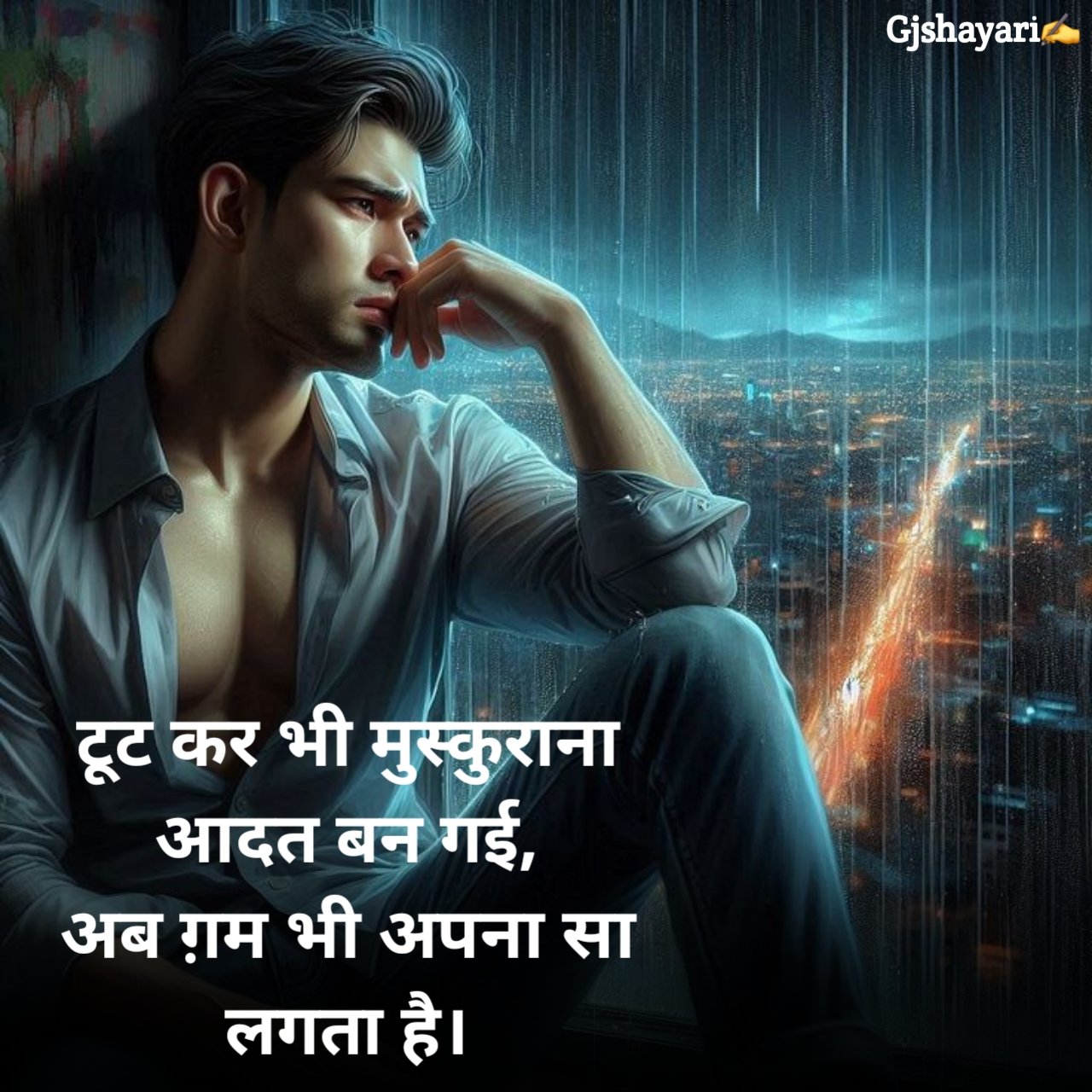 Sad Shayari 2 Line Heart Touching